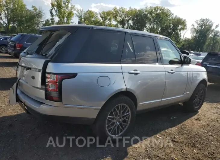 LAND ROVER RANGE ROVE 2017 vin SALGR2FK6HA323752 from auto auction Copart