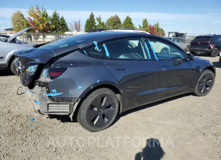 TESLA MODEL 3 2022 vin 5YJ3E1EB3NF277300 from auto auction Copart