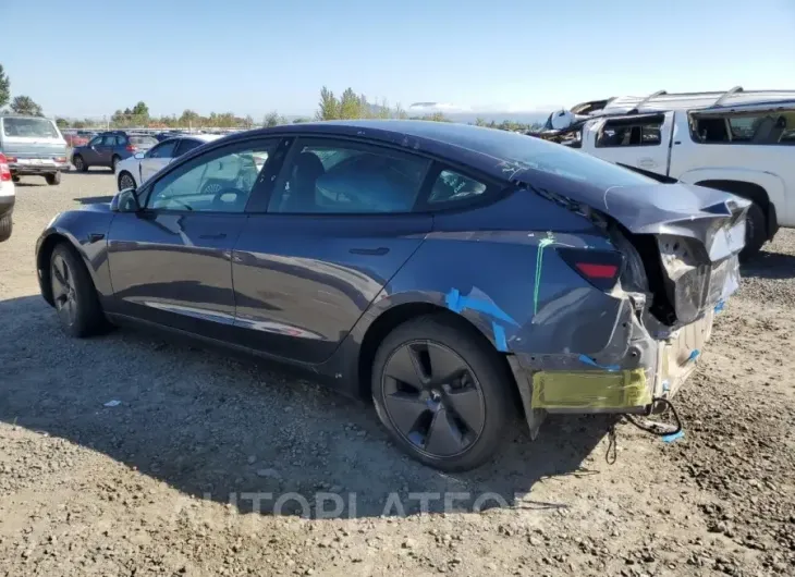 TESLA MODEL 3 2022 vin 5YJ3E1EB3NF277300 from auto auction Copart