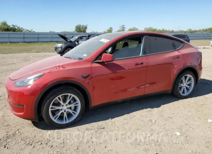 TESLA MODEL Y 2023 vin 7SAYGDEE9PA162618 from auto auction Copart