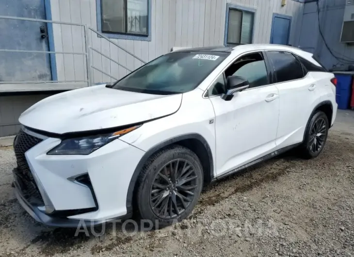 LEXUS RX 350 BAS 2017 vin 2T2BZMCA5HC074764 from auto auction Copart