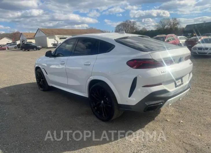 BMW X6 M50I 2021 vin 5UXCY8C01M9H23519 from auto auction Copart