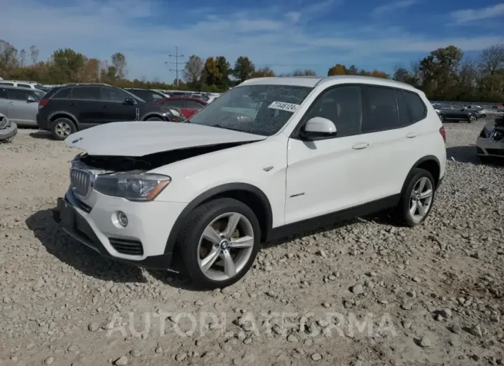 BMW X3 XDRIVE2 2017 vin 5UXWX9C31H0W79884 from auto auction Copart