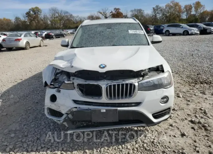 BMW X3 XDRIVE2 2017 vin 5UXWX9C31H0W79884 from auto auction Copart