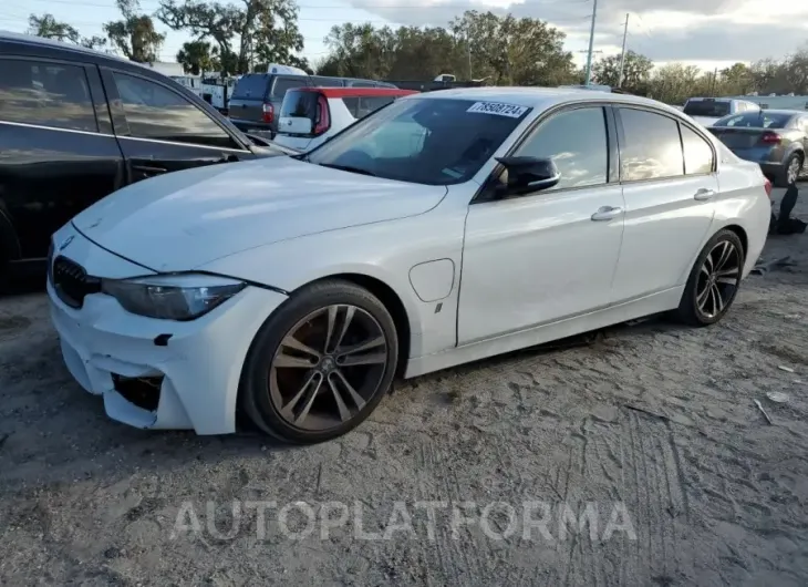 BMW 330E 2018 vin WBA8E1C59JA180315 from auto auction Copart