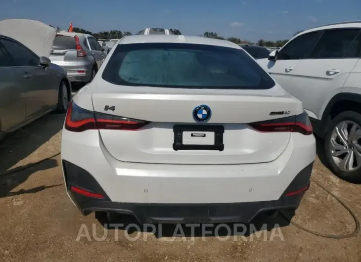 BMW I4 EDRIVE 2023 vin WBY73AW0XPFN92466 from auto auction Copart