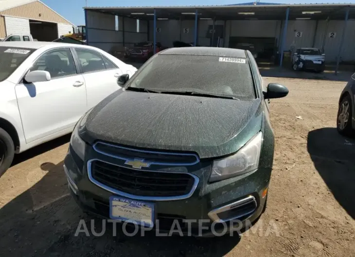 CHEVROLET CRUZE LT 2015 vin 1G1PC5SB1F7200671 from auto auction Copart