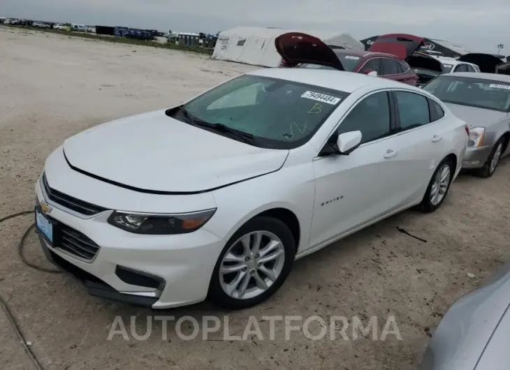 CHEVROLET MALIBU LT 2016 vin 1G1ZE5ST3GF326307 from auto auction Copart