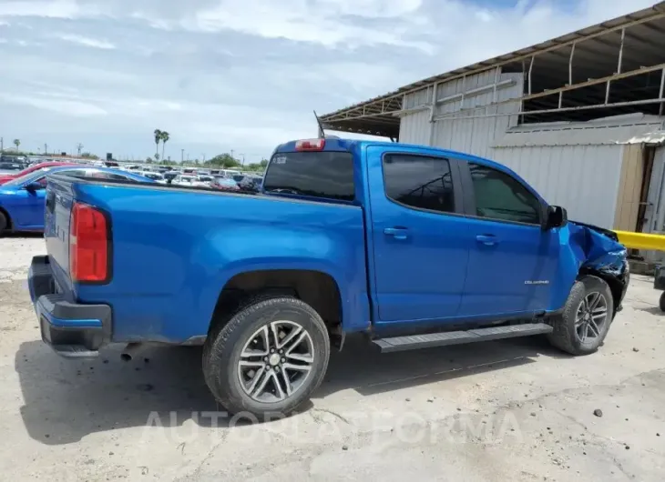 CHEVROLET COLORADO 2021 vin 1GCGSBEA6M1122948 from auto auction Copart