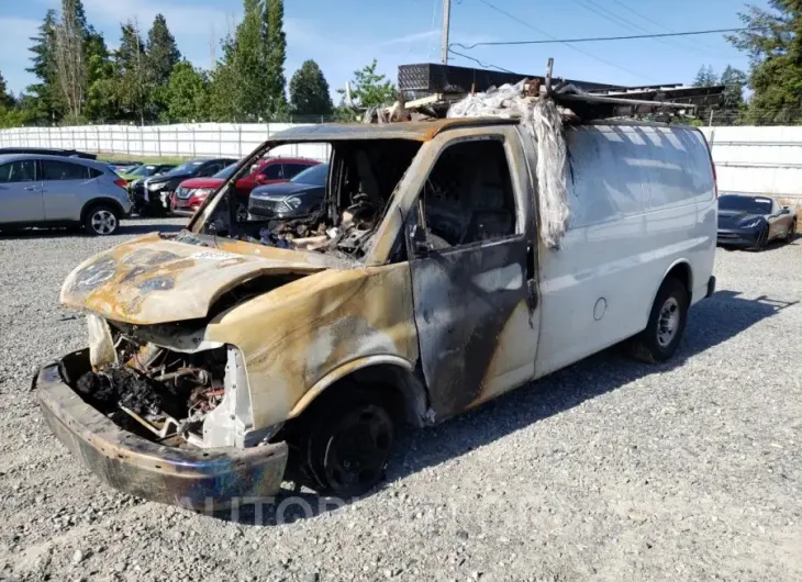 CHEVROLET EXPRESS G2 2018 vin 1GCWGAFP8J1336300 from auto auction Copart