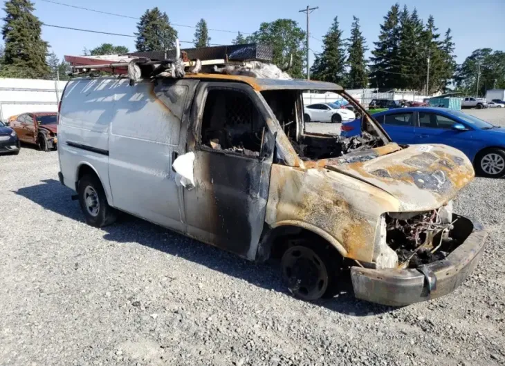 CHEVROLET EXPRESS G2 2018 vin 1GCWGAFP8J1336300 from auto auction Copart