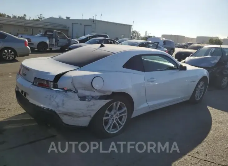 CHEVROLET CAMARO LS 2015 vin 2G1FB1E32F9307304 from auto auction Copart