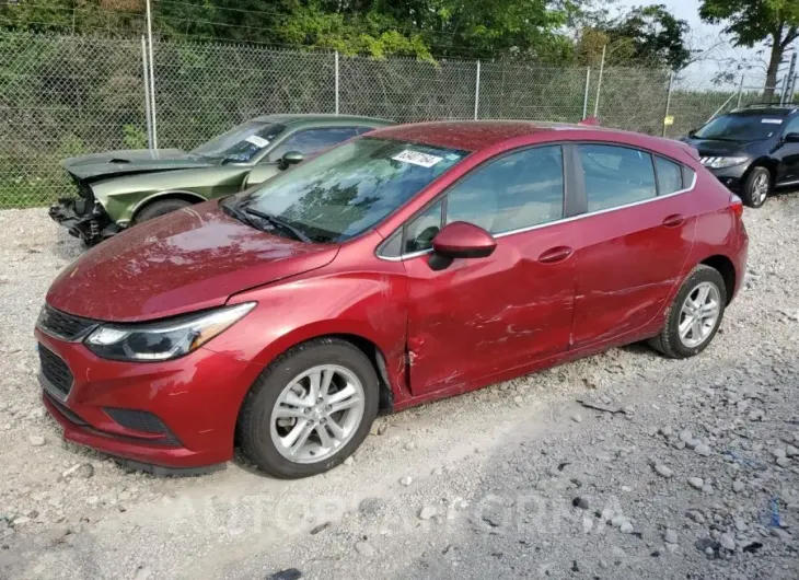 CHEVROLET CRUZE LT 2018 vin 3G1BE6SMXJS614599 from auto auction Copart