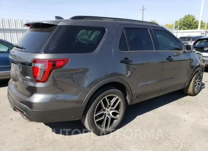 FORD EXPLORER S 2016 vin 1FM5K8GT4GGA09795 from auto auction Copart