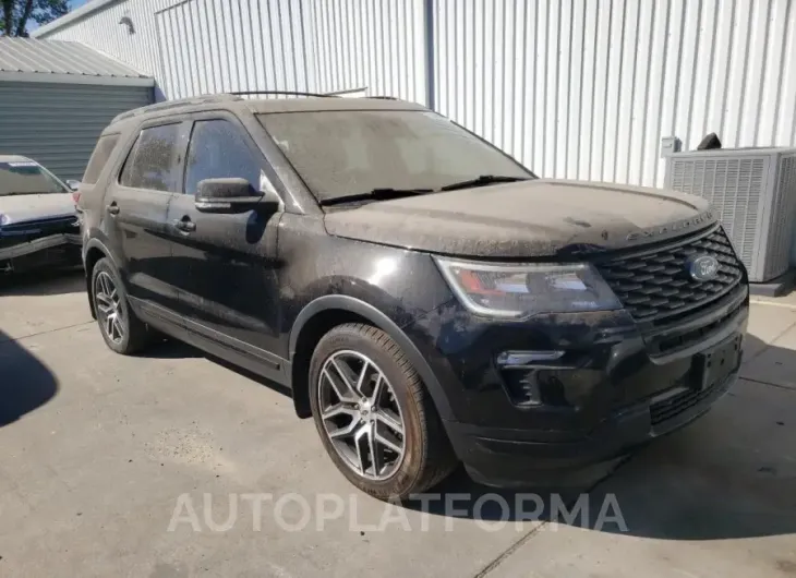 FORD EXPLORER S 2018 vin 1FM5K8GT8JGB44012 from auto auction Copart