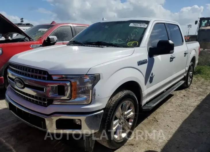 FORD F150 SUPER 2018 vin 1FTEW1CP0JKC67910 from auto auction Copart