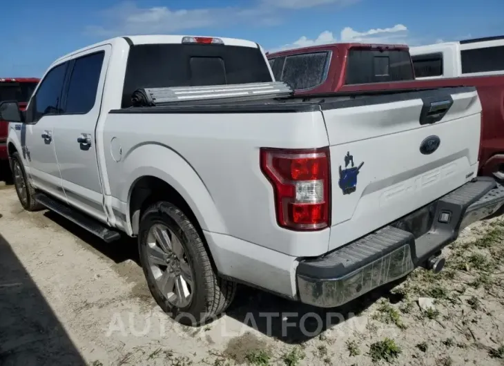 FORD F150 SUPER 2018 vin 1FTEW1CP0JKC67910 from auto auction Copart