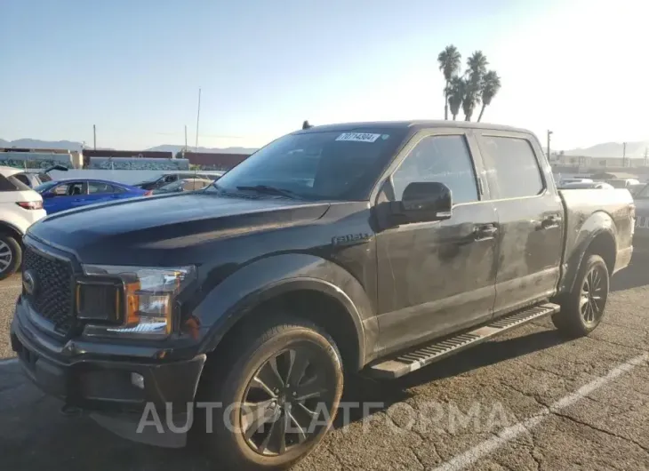 FORD F150 SUPER 2020 vin 1FTEW1E48LFB34956 from auto auction Copart