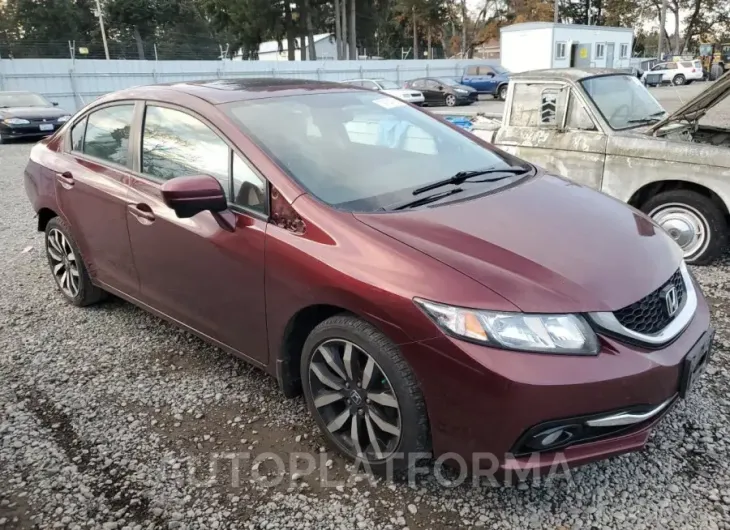 HONDA CIVIC EXL 2015 vin 2HGFB2F90FH530092 from auto auction Copart