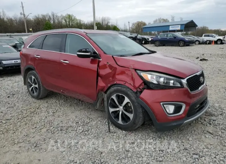 KIA SORENTO EX 2016 vin 5XYPH4A51GG150065 from auto auction Copart