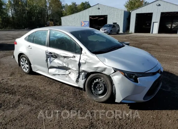 TOYOTA COROLLA LE 2021 vin 5YFBPMBE6MP241061 from auto auction Copart