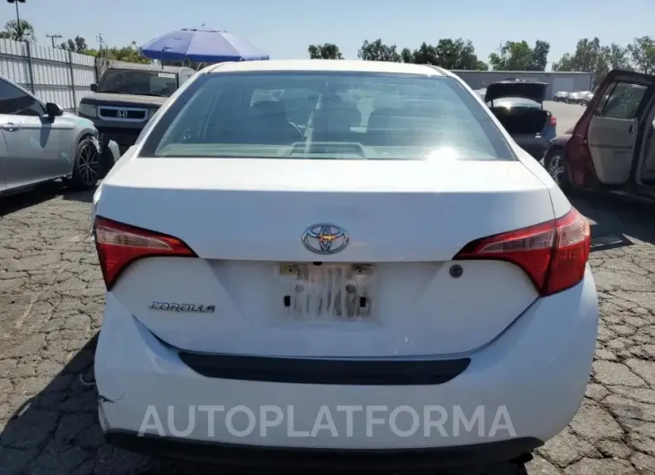 TOYOTA COROLLA L 2017 vin 5YFBURHE9HP693461 from auto auction Copart