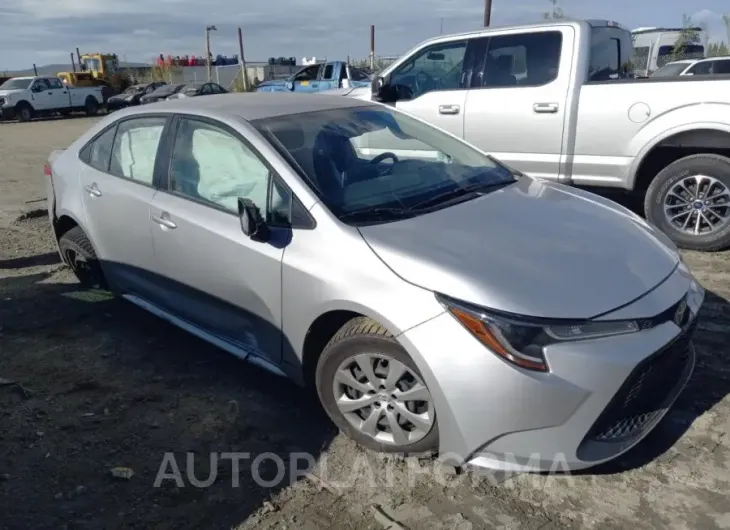 TOYOTA COROLLA LE 2020 vin JTDEPRAE8LJ062146 from auto auction Copart