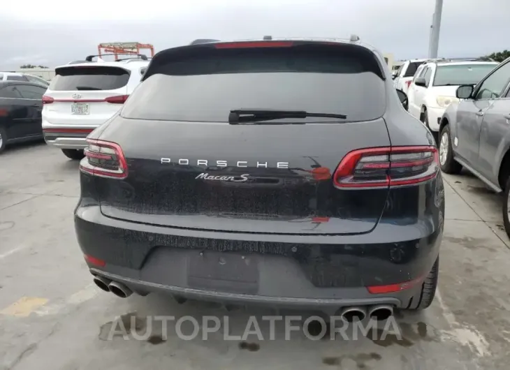 PORSCHE MACAN S 2016 vin WP1AB2A56GLB55647 from auto auction Copart