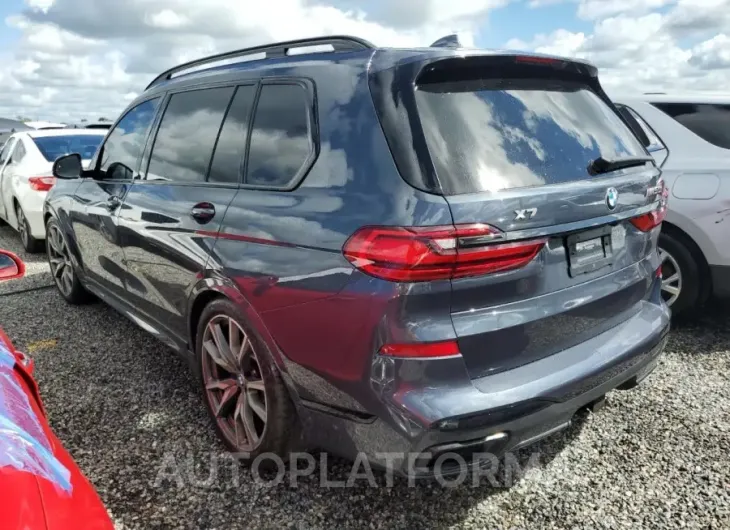 BMW X7 M50I 2022 vin 5UXCX6C09N9M80080 from auto auction Copart