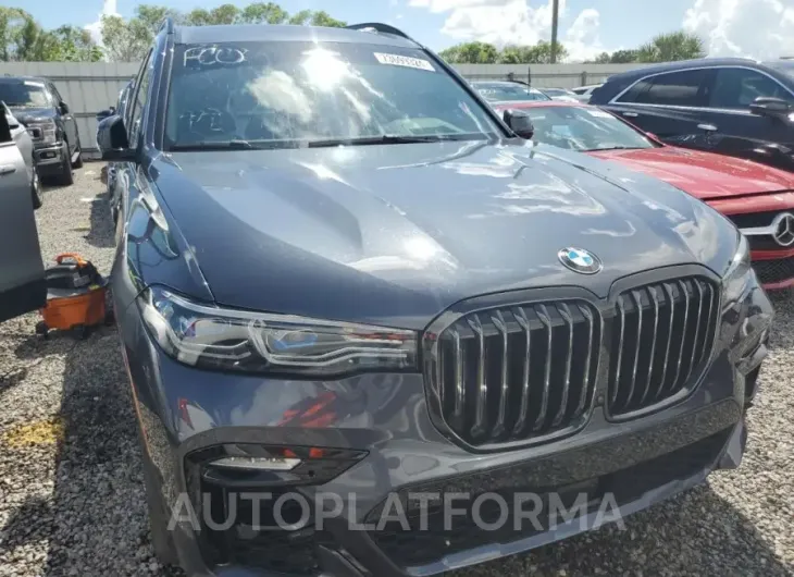 BMW X7 M50I 2022 vin 5UXCX6C09N9M80080 from auto auction Copart