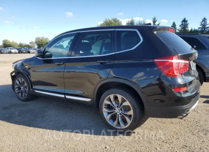 BMW X3 XDRIVE2 2017 vin 5UXWX9C54H0T08008 from auto auction Copart