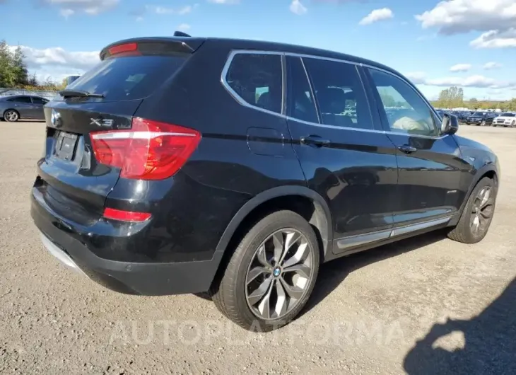 BMW X3 XDRIVE2 2017 vin 5UXWX9C54H0T08008 from auto auction Copart