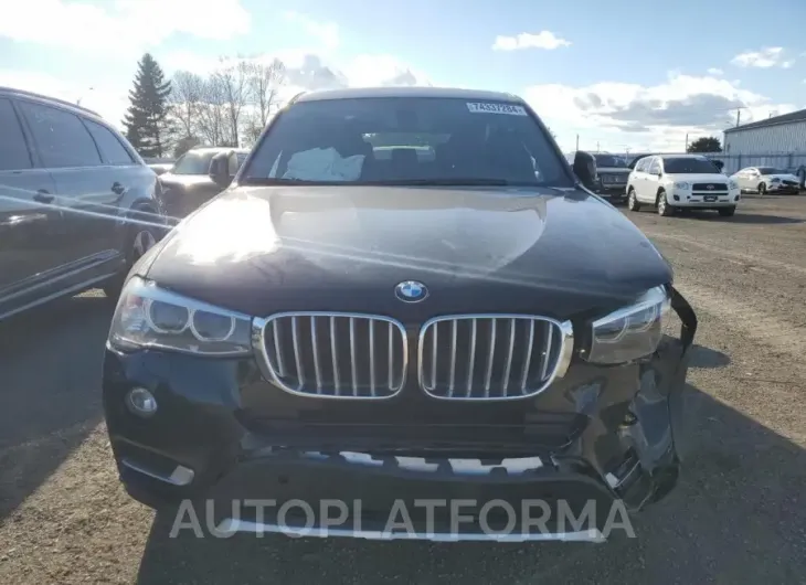 BMW X3 XDRIVE2 2017 vin 5UXWX9C54H0T08008 from auto auction Copart