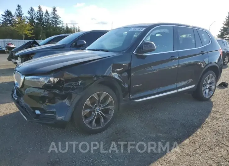 BMW X3 XDRIVE2 2017 vin 5UXWX9C54H0T08008 from auto auction Copart