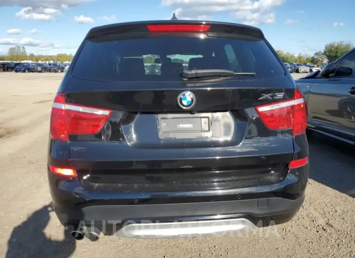 BMW X3 XDRIVE2 2017 vin 5UXWX9C54H0T08008 from auto auction Copart