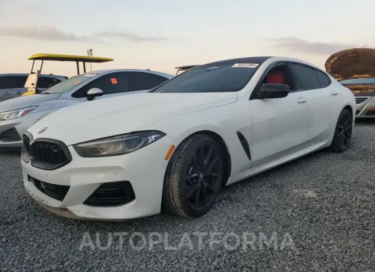 BMW M850XI 2023 vin WBAGV8C0XPCL58173 from auto auction Copart