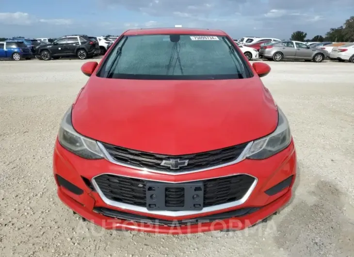 CHEVROLET CRUZE LT 2018 vin 1G1BE5SM6J7102086 from auto auction Copart