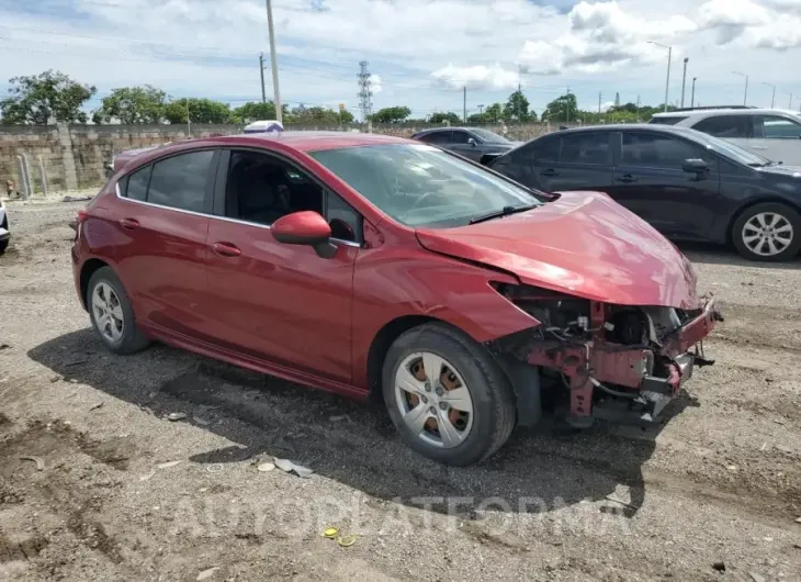 CHEVROLET CRUZE LT 2017 vin 3G1BE6SM1HS529323 from auto auction Copart