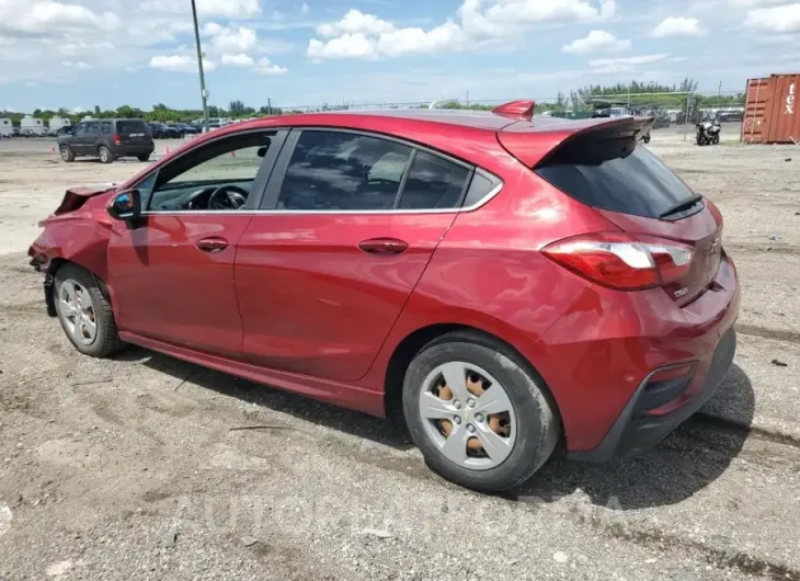 CHEVROLET CRUZE LT 2017 vin 3G1BE6SM1HS529323 from auto auction Copart