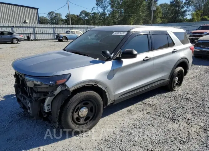 FORD EXPLORER P 2021 vin 1FM5K8ABXMGA42666 from auto auction Copart