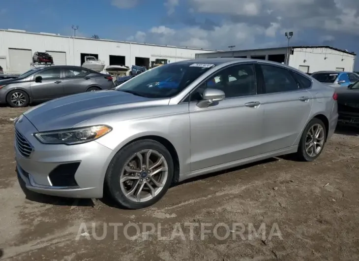 FORD FUSION SEL 2019 vin 3FA6P0CDXKR144829 from auto auction Copart