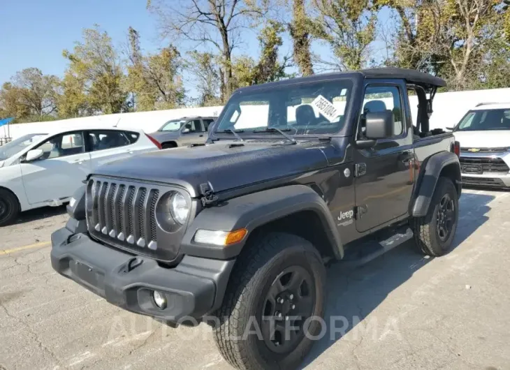 JEEP WRANGLER S 2020 vin 1C4GJXAN0LW104763 from auto auction Copart