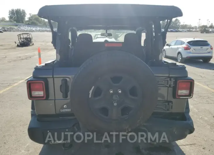 JEEP WRANGLER S 2020 vin 1C4GJXAN0LW104763 from auto auction Copart