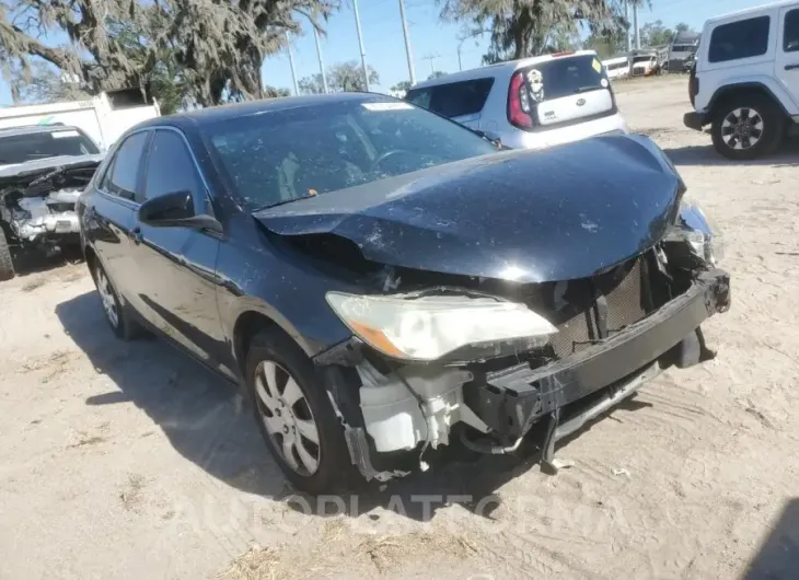 TOYOTA CAMRY LE 2016 vin 4T4BF1FK8GR553702 from auto auction Copart