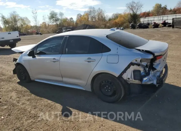 TOYOTA COROLLA LE 2021 vin 5YFEPMAE8MP201286 from auto auction Copart