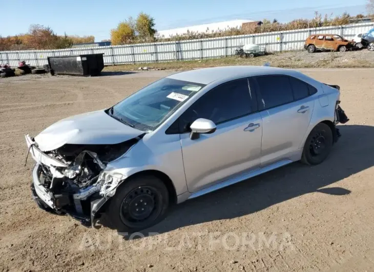 TOYOTA COROLLA LE 2021 vin 5YFEPMAE8MP201286 from auto auction Copart