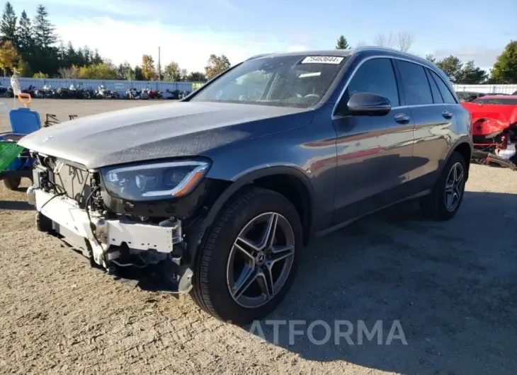 MERCEDES-BENZ GLC 300 4M 2022 vin W1N0G8EB5NV391220 from auto auction Copart