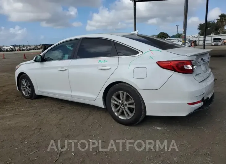 HYUNDAI SONATA SE 2015 vin 5NPE24AF0FH002837 from auto auction Copart