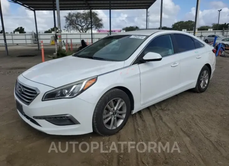 HYUNDAI SONATA SE 2015 vin 5NPE24AF0FH002837 from auto auction Copart