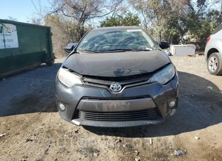 TOYOTA COROLLA L 2015 vin 2T1BURHE8FC323616 from auto auction Copart